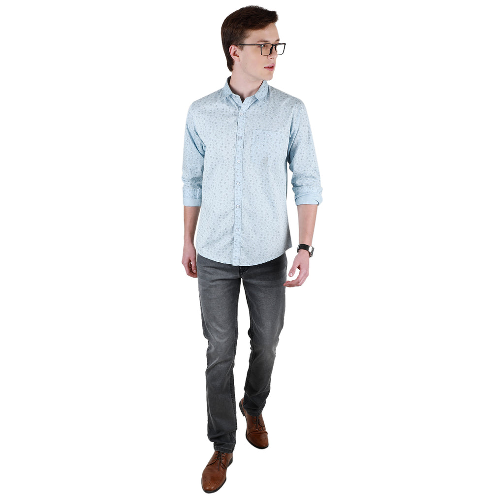 Duke Urban Men Full Sleeve Cotton Shirt (SDO7PRTF)