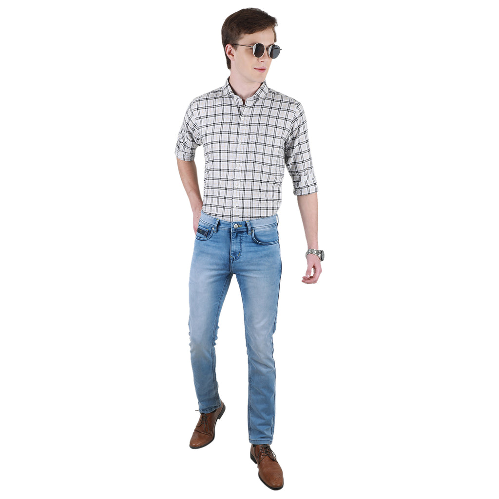 Duke Urban Men Full Sleeve Cotton Shirts (SDO8CKLB)