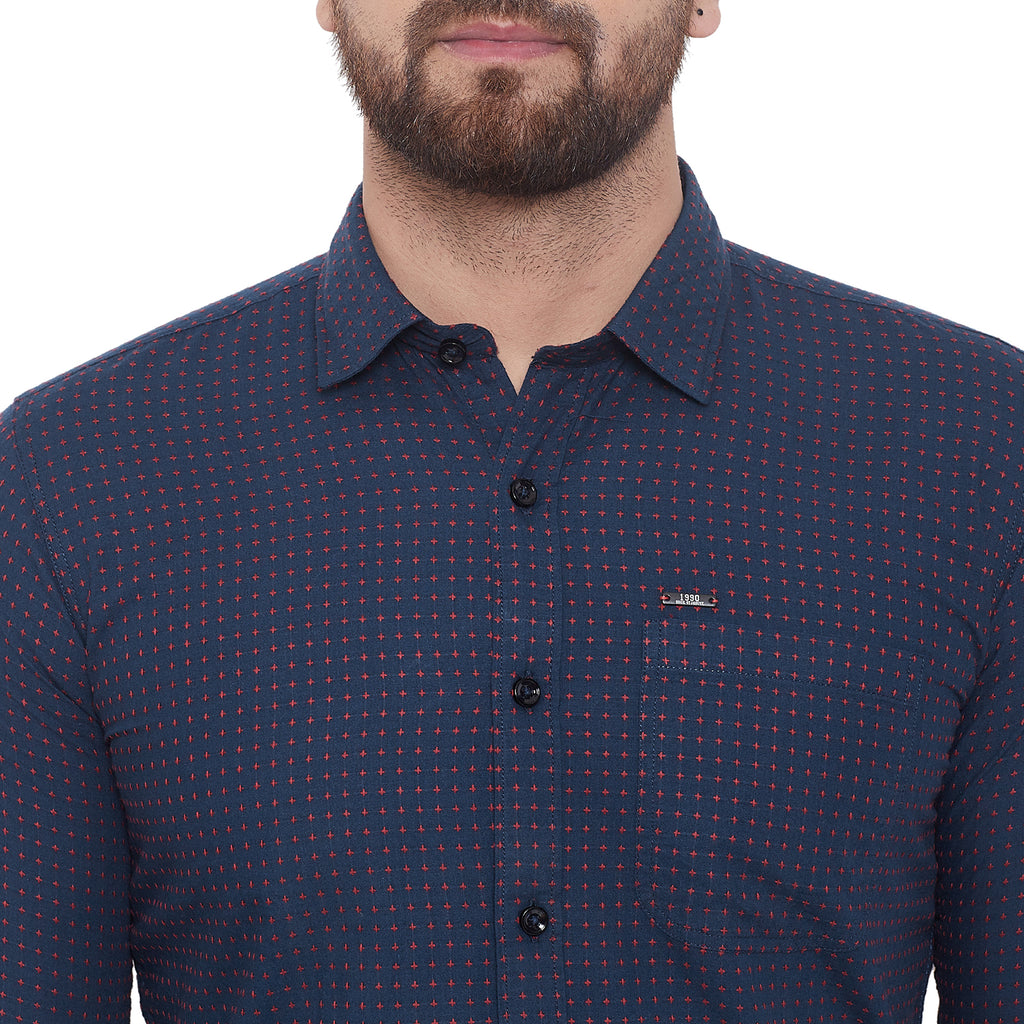 Duke Urban Men Full Sleeve Cotton Shirt (SDO8738)