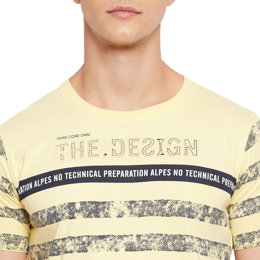 Duke Urban Men Half Sleeve Cotton T-shirt (LQ1907)