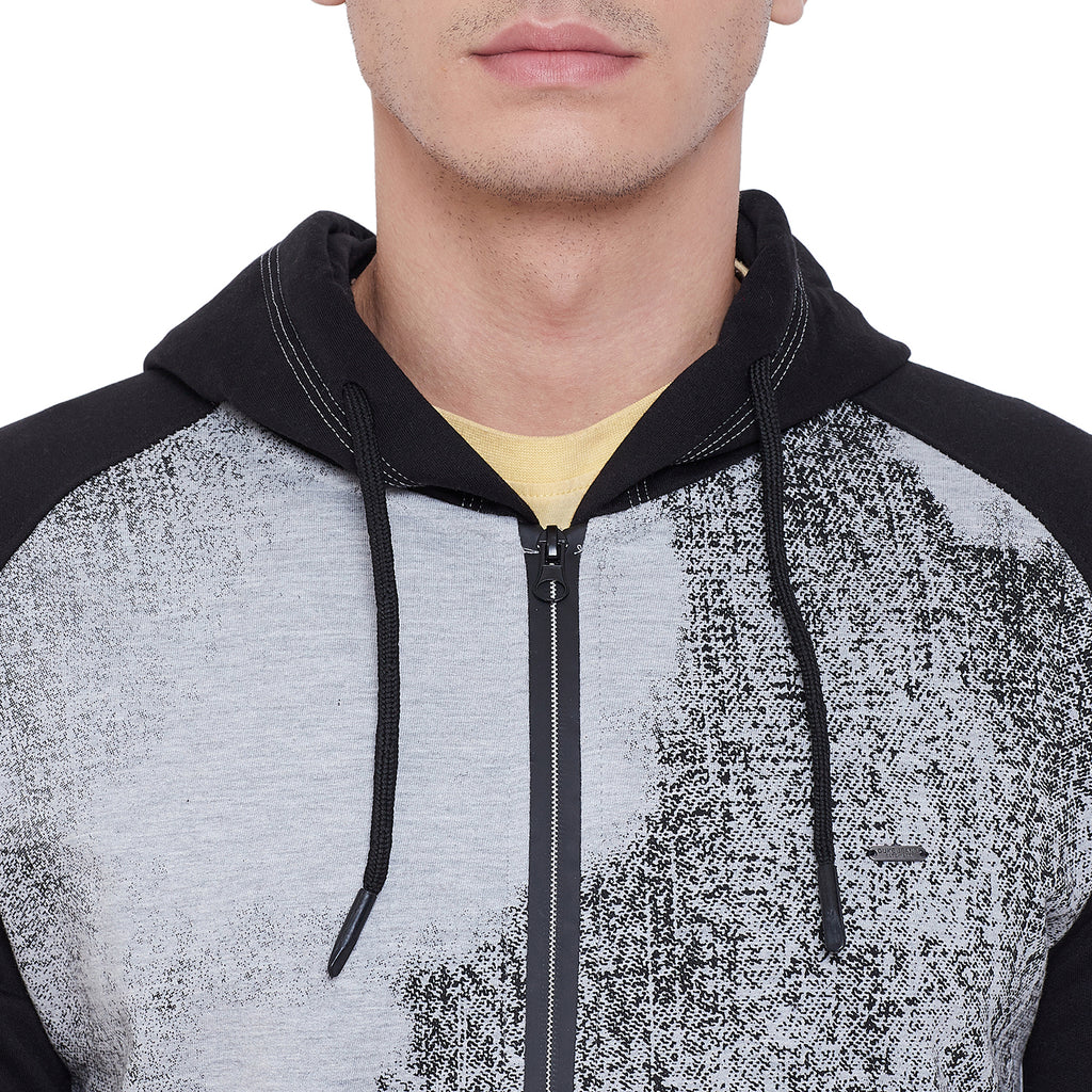 Duke Urban Men Zipper Hooded Sweatshirt (MTLF137)