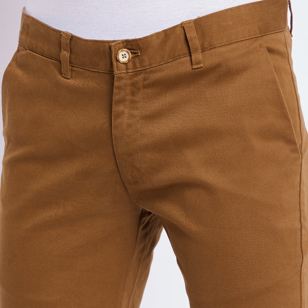 Duke Urban Men Solid Cotton Trousers (SDT4525R)