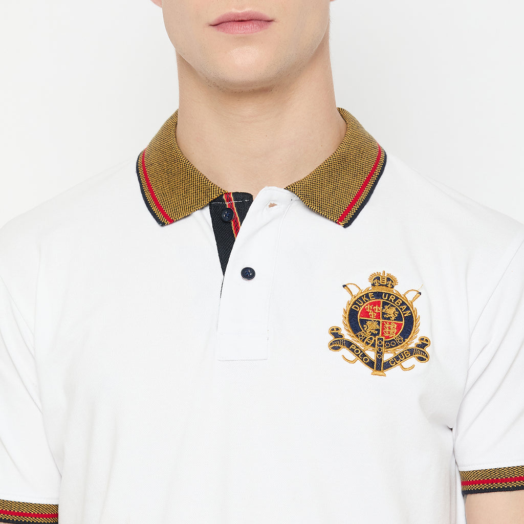 Duke Urban Men Half Sleeve Cotton Tshirt (LF7238)