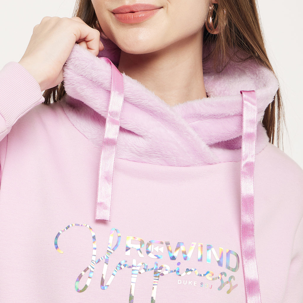 Duke Urban Women Cowl Neck Sweatshirt (LFX883)