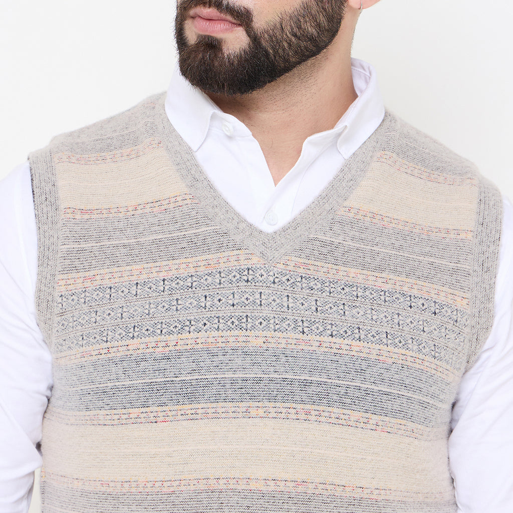 Duke Urban Men V Neck Reversible Sweater (SDS2285)