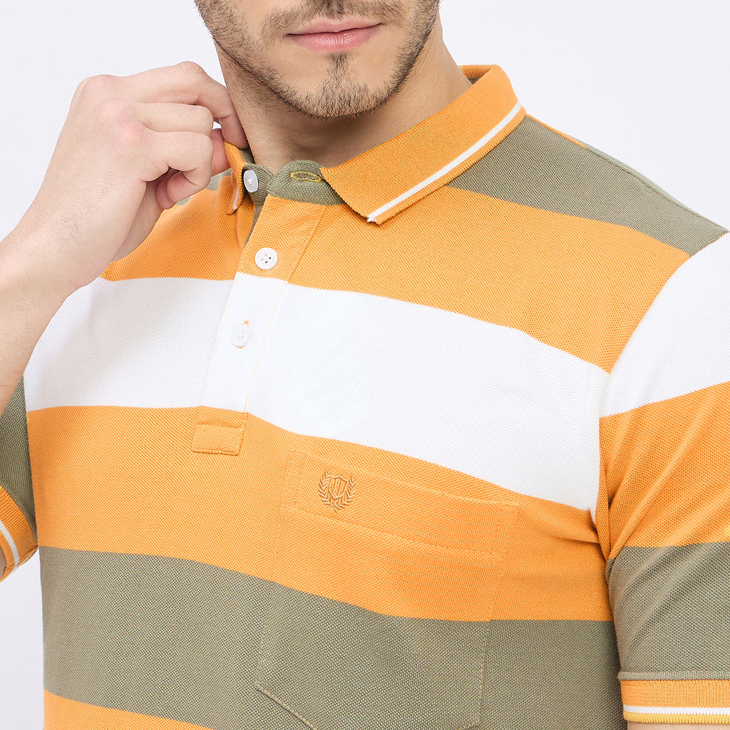 Duke Urban Men Half Sleeve Cotton T-shirt (LF7209)