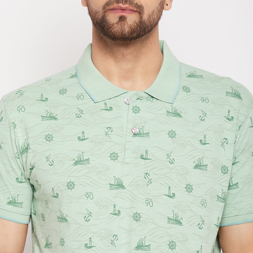 Duke Urban Men Half Sleeve Cotton T-shirt (LF5870)