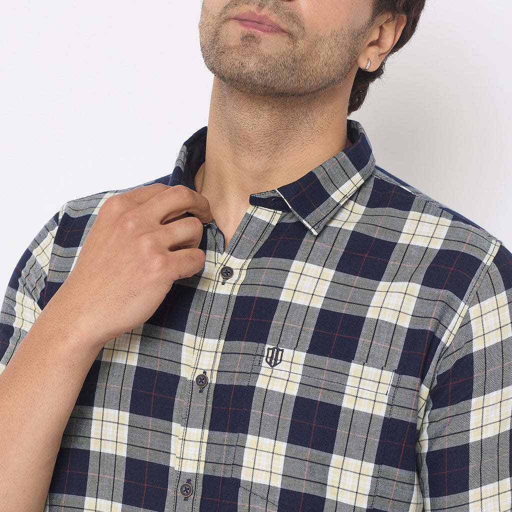 Duke Urban Men Full Sleeve Cotton Shirt (SDO7CKI)