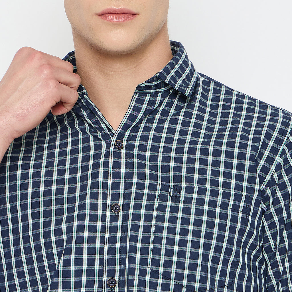 Duke Urban Men Full Sleeve Cotton Shirt (SDO5CKAO)