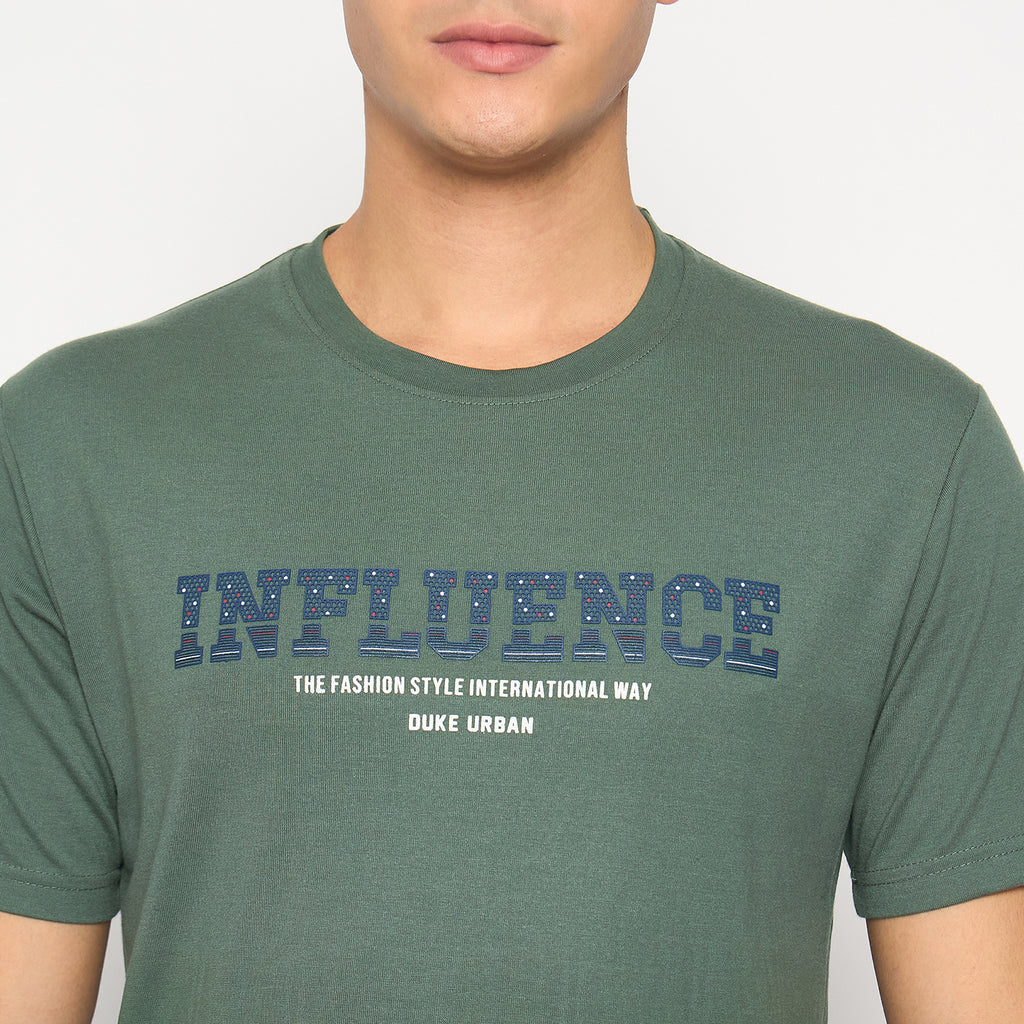 Duke Urban Men Half Sleeve Cotton T-shirt (ONLF299)