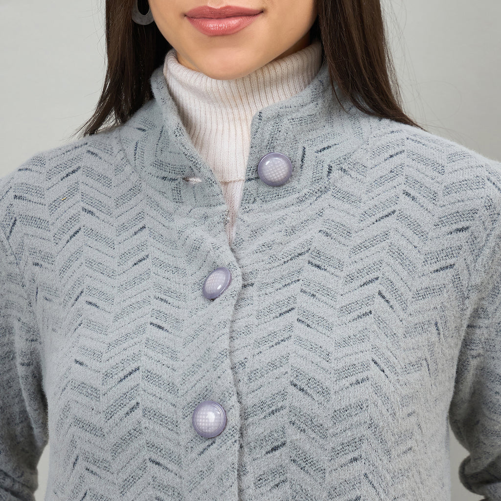 Duke Urban Women Long Coat Regular Sweater (SDS1334)