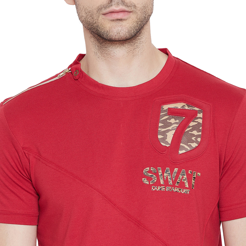 Duke Urban Men Stardust Half Sleeve  T-Shirt  (LF4335)