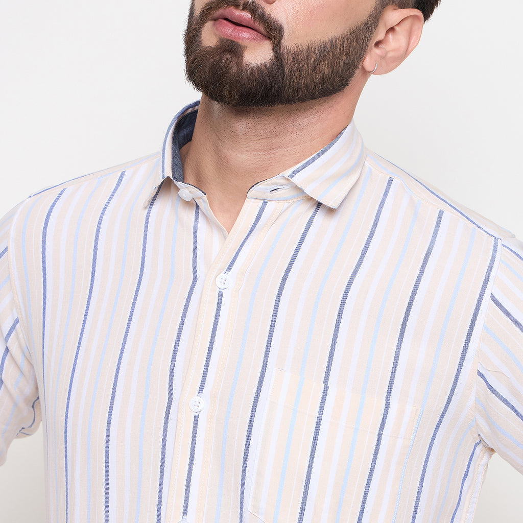 Duke Urban Men Full Sleeve Cotton Shirt (SDO8STOB)