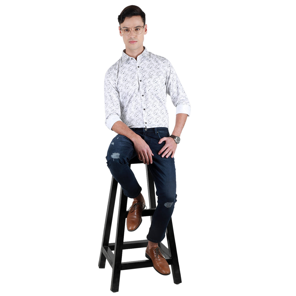 Duke Urban Men Full Sleeve Cotton Shirt (SDO6PRTL)