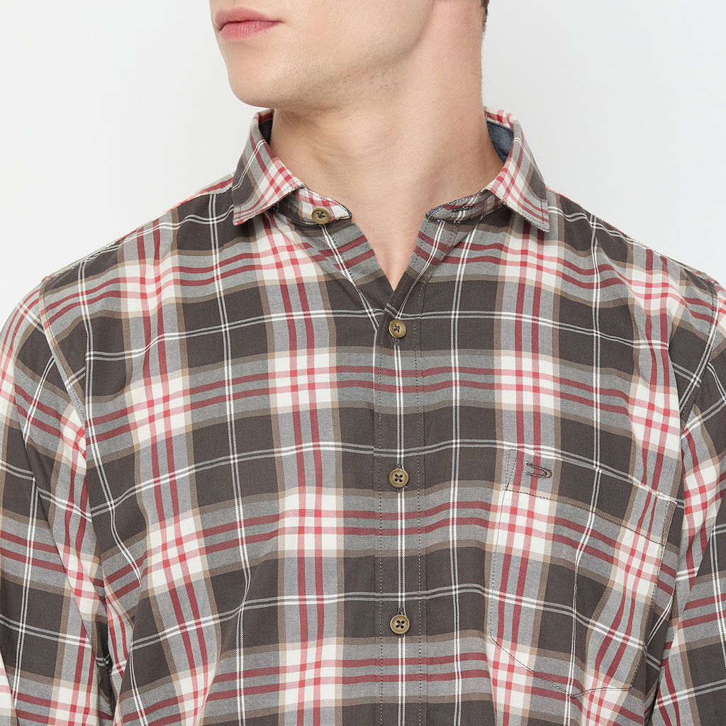 Duke Urban Men Full Sleeve Cotton Shirt (SDO8CKAH)