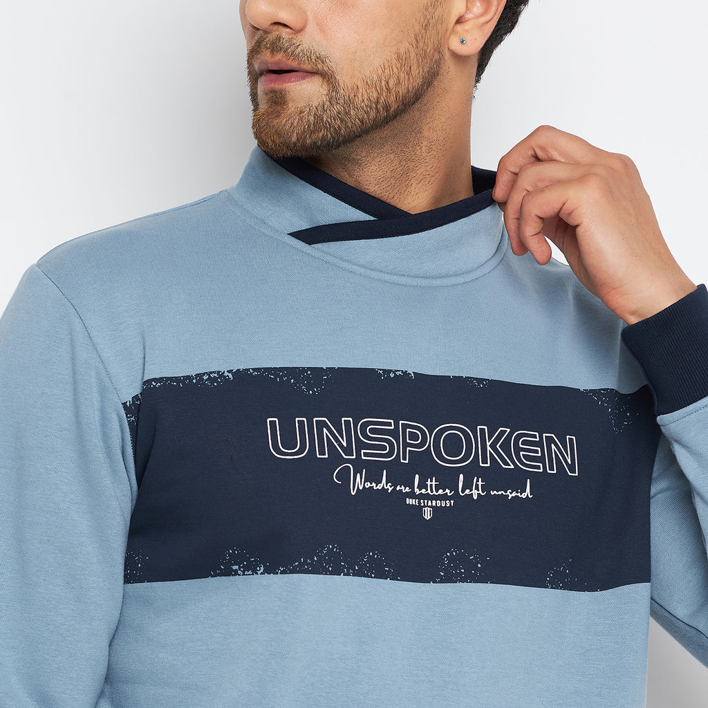 Duke Urban Men Cowl Neck Sweatshirt (LF6215)