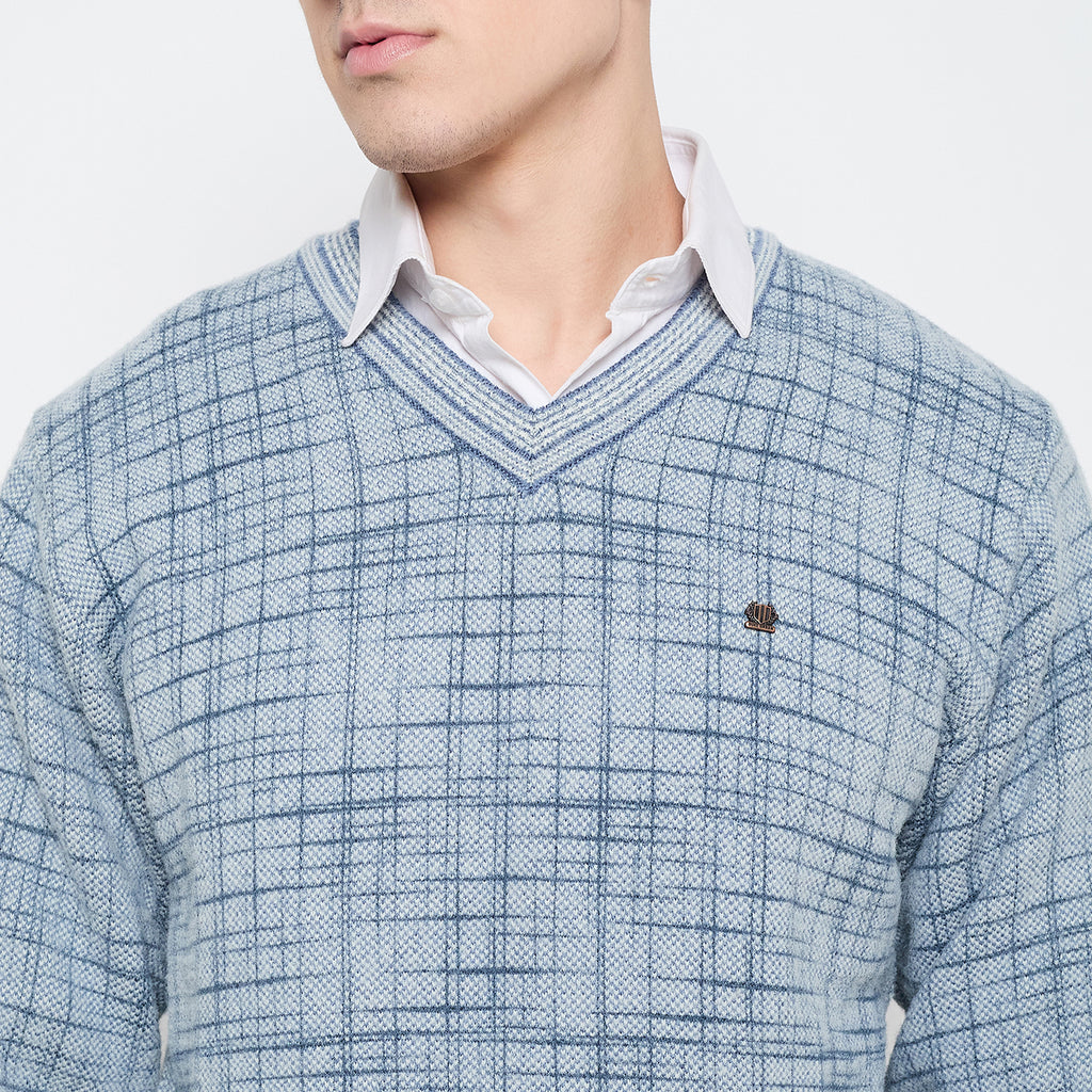 Duke Urban Men Full Sleeve V Neck Sweater (SDS2233)