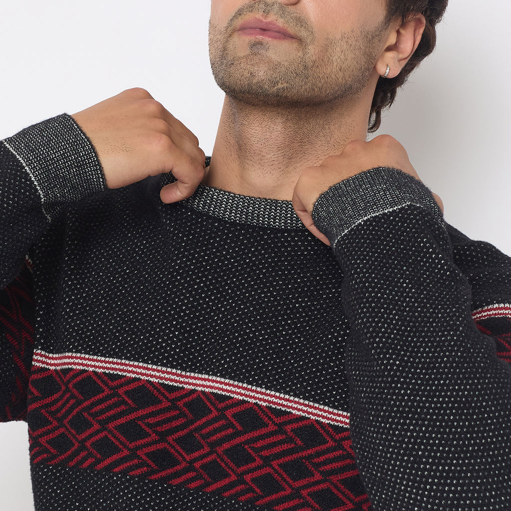 Duke Urban Men Round Neck Sweater (SDS2252)