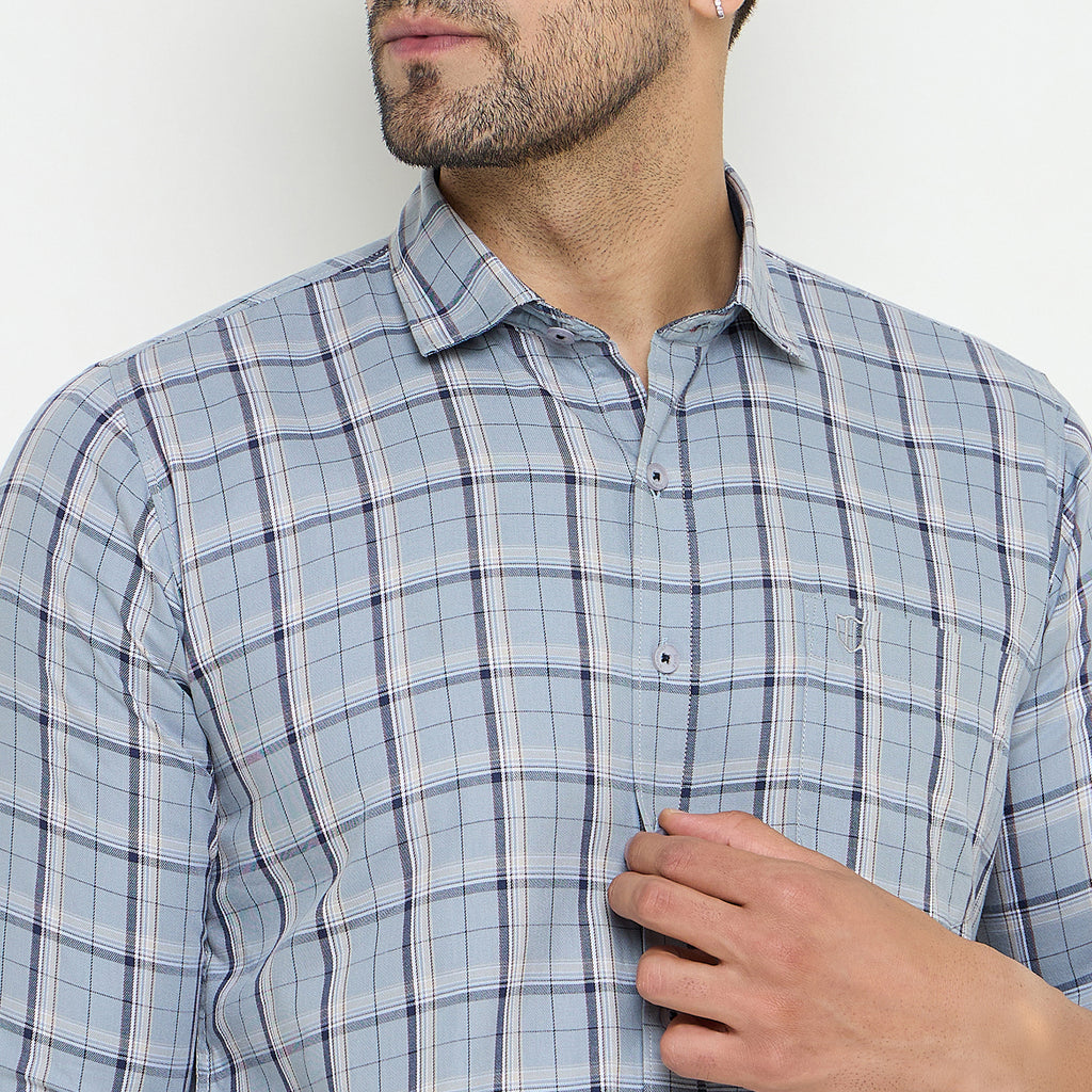 Duke Urban Men Full Sleeve Cotton Shirt (SDO8CKP)