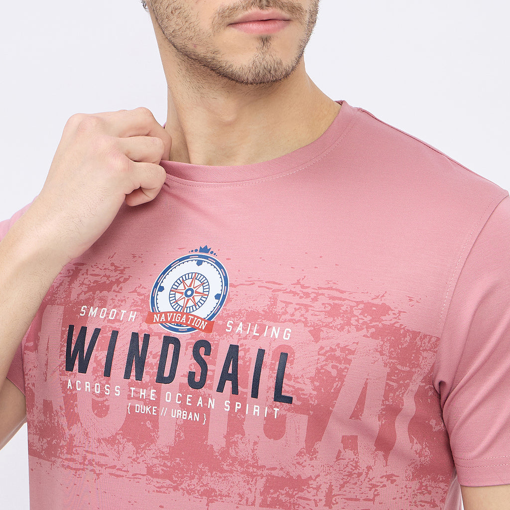 Duke Urban Men Half Sleeve Cotton T-shirt (LF7339)