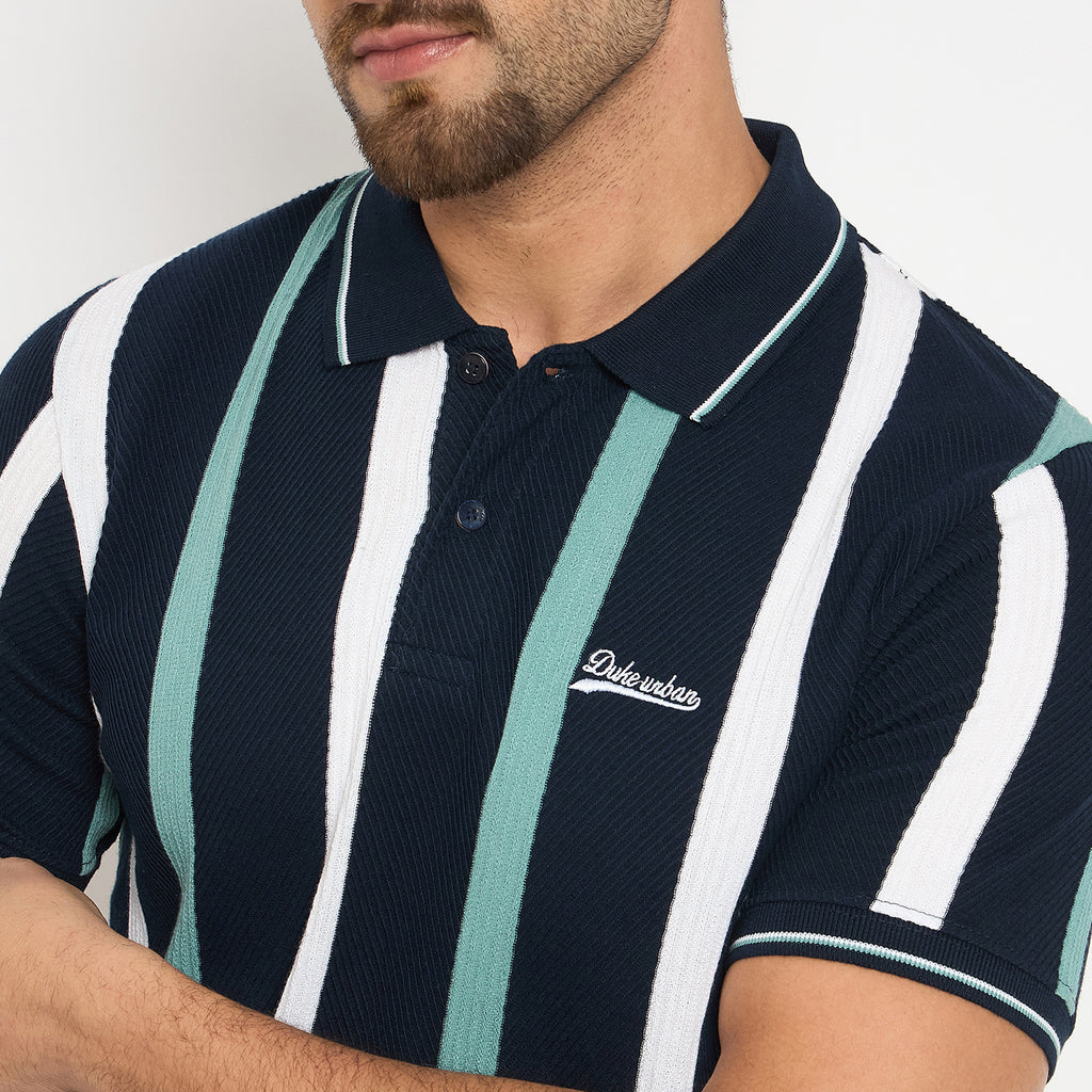 Duke Urban Men Half Sleeve Cotton T shirt (LF7345)