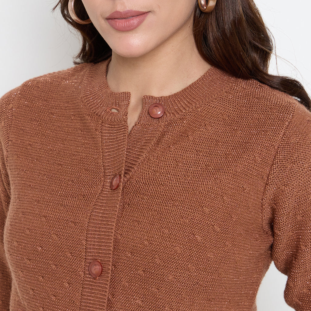 Duke Urban Women Full Sleeve Front Open Sweater (SDS1324)