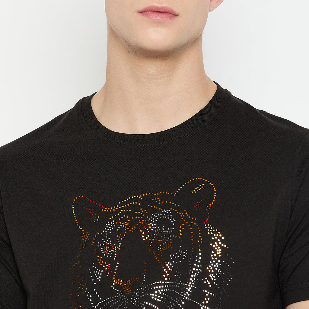 Duke Urban Men Half Sleeve Cotton Tshirt (LF7218)