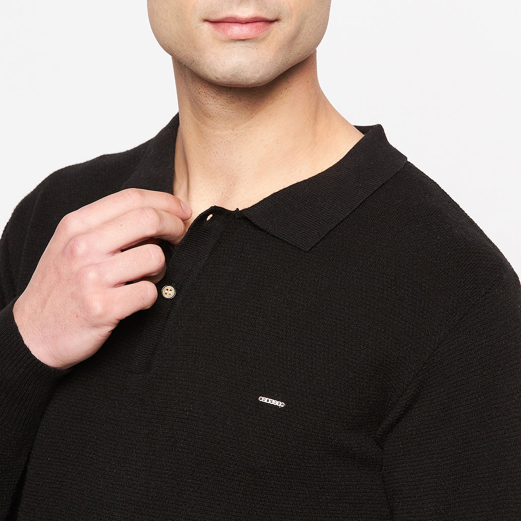 Duke Urban Men Collared Neck Full Sleeve Sweater (SDS711)