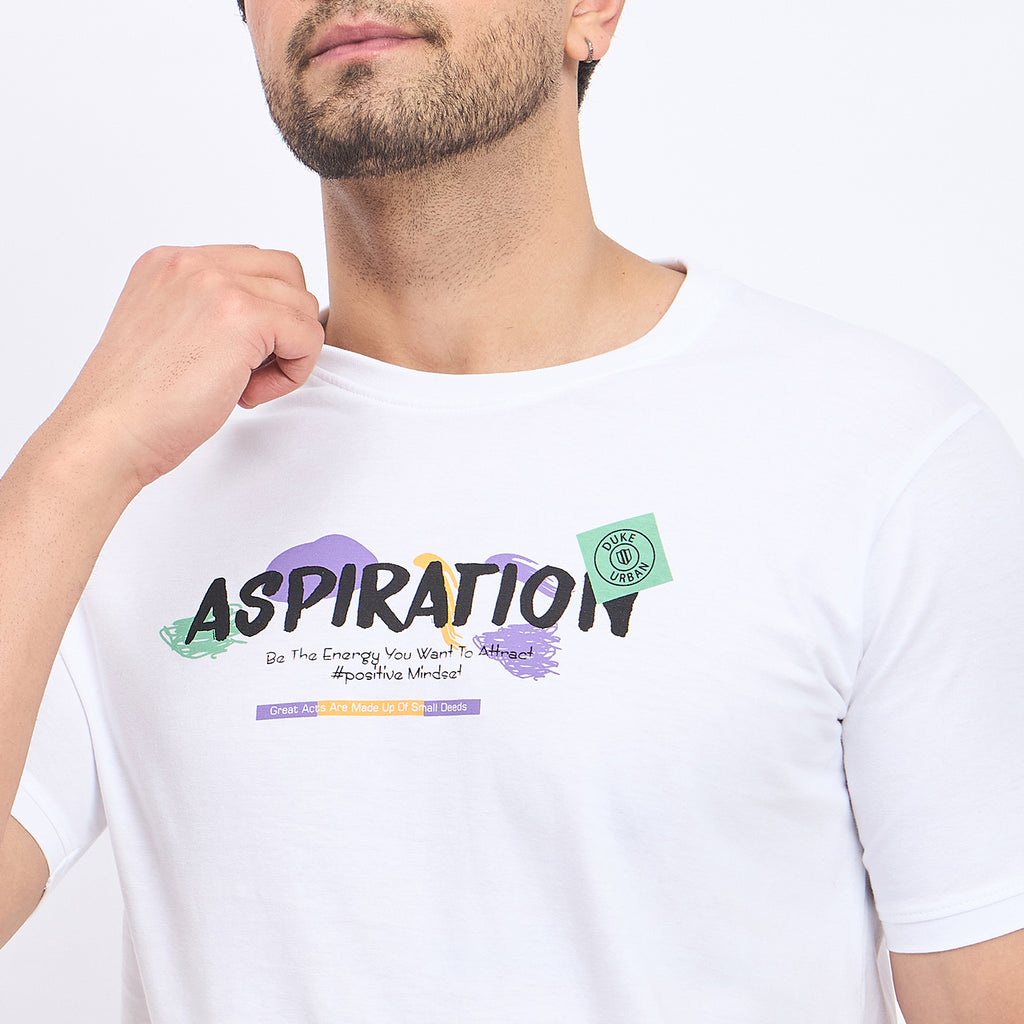 Duke Urban Men Half Sleeve Cotton T-shirt (LF7161)