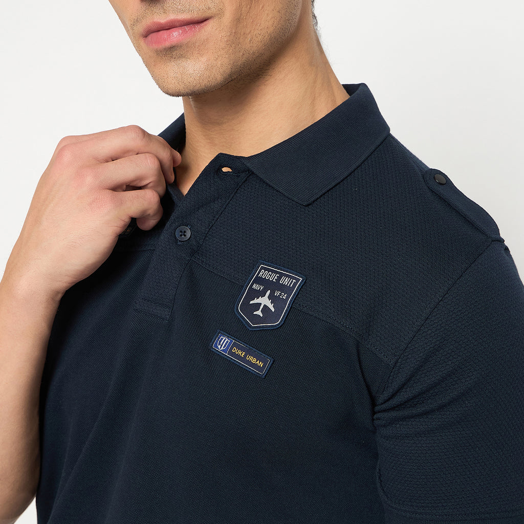 Duke Urban Men Half Sleeve Cotton T-shirt (LF7294)