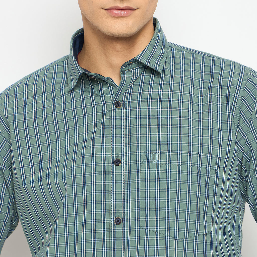 Duke Urban Men Full Sleeve Cotton Shirt (SDO5CKAR)