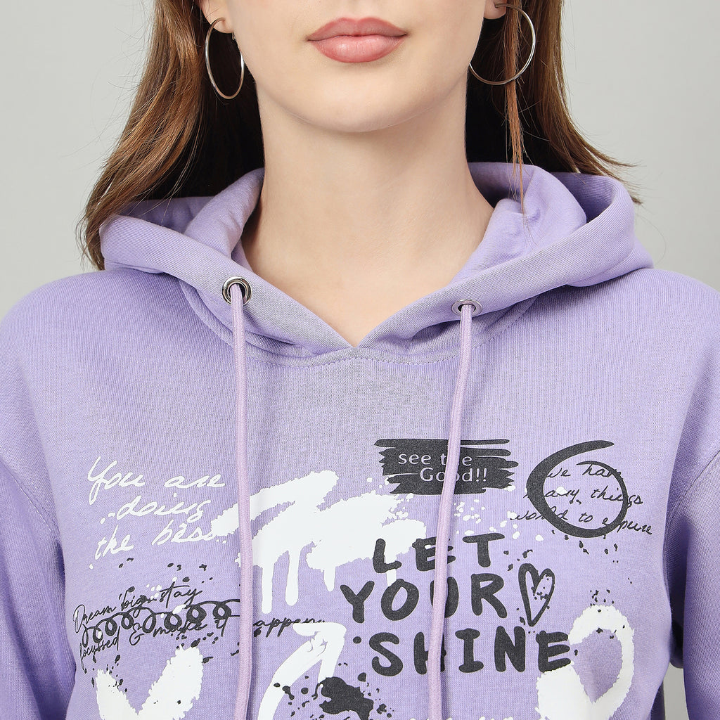 Duke Urban Women Hooded Regular Sweatshirt (LFX959)