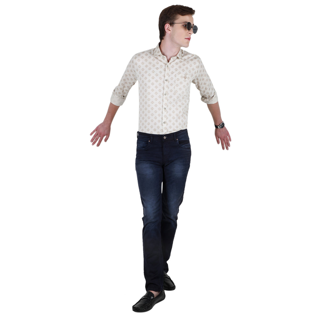 Duke Urban Men Full Sleeve Cotton Shirt (SDO3PRTB)