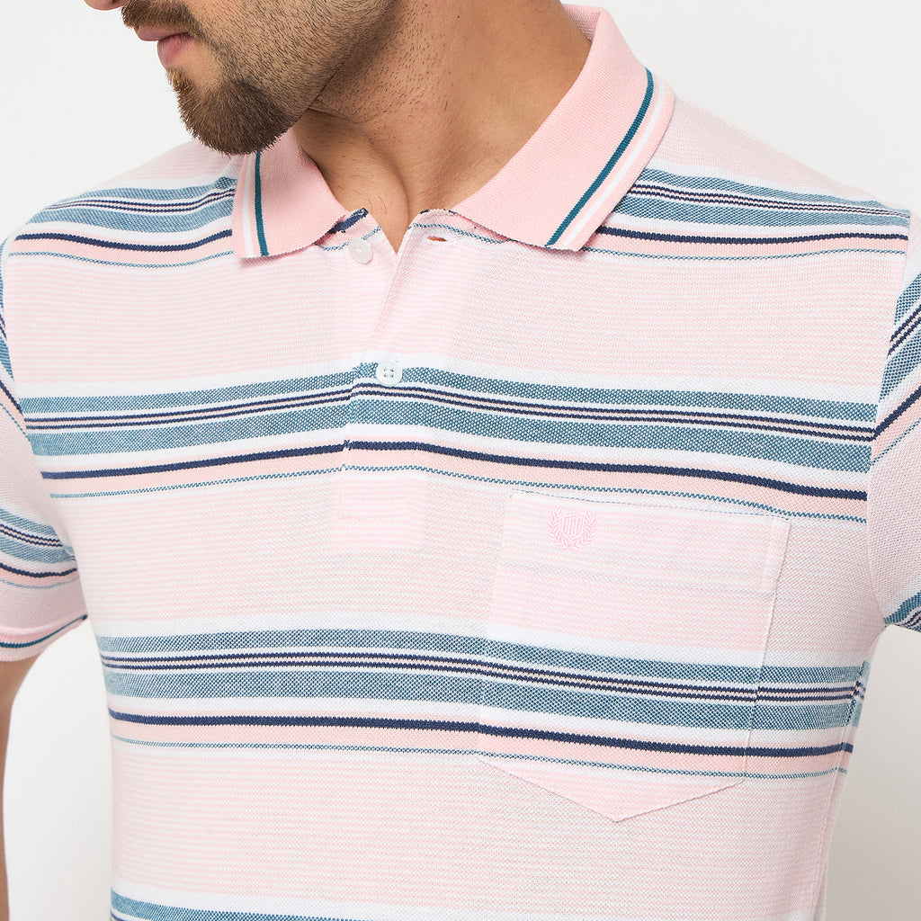 Duke Urban Men Half Sleeve Cotton Tshirt (LF7370)