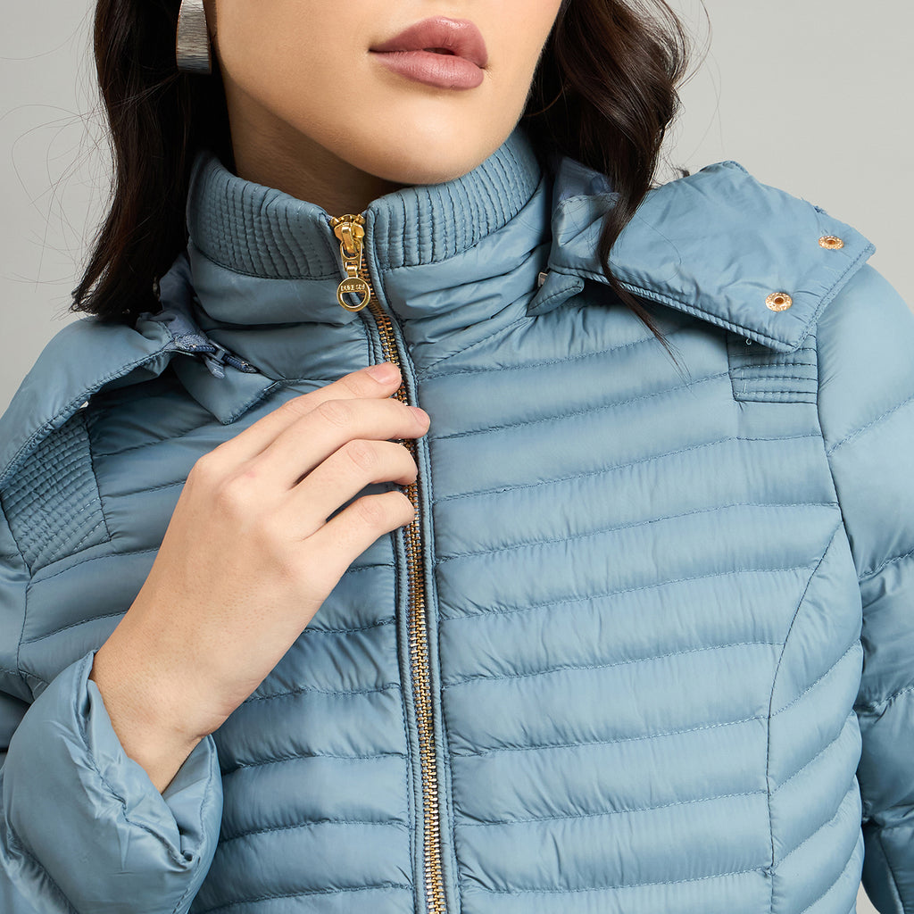 Duke Urban Women Short Style Hooded Bomber Jacket (SDZ4040R)