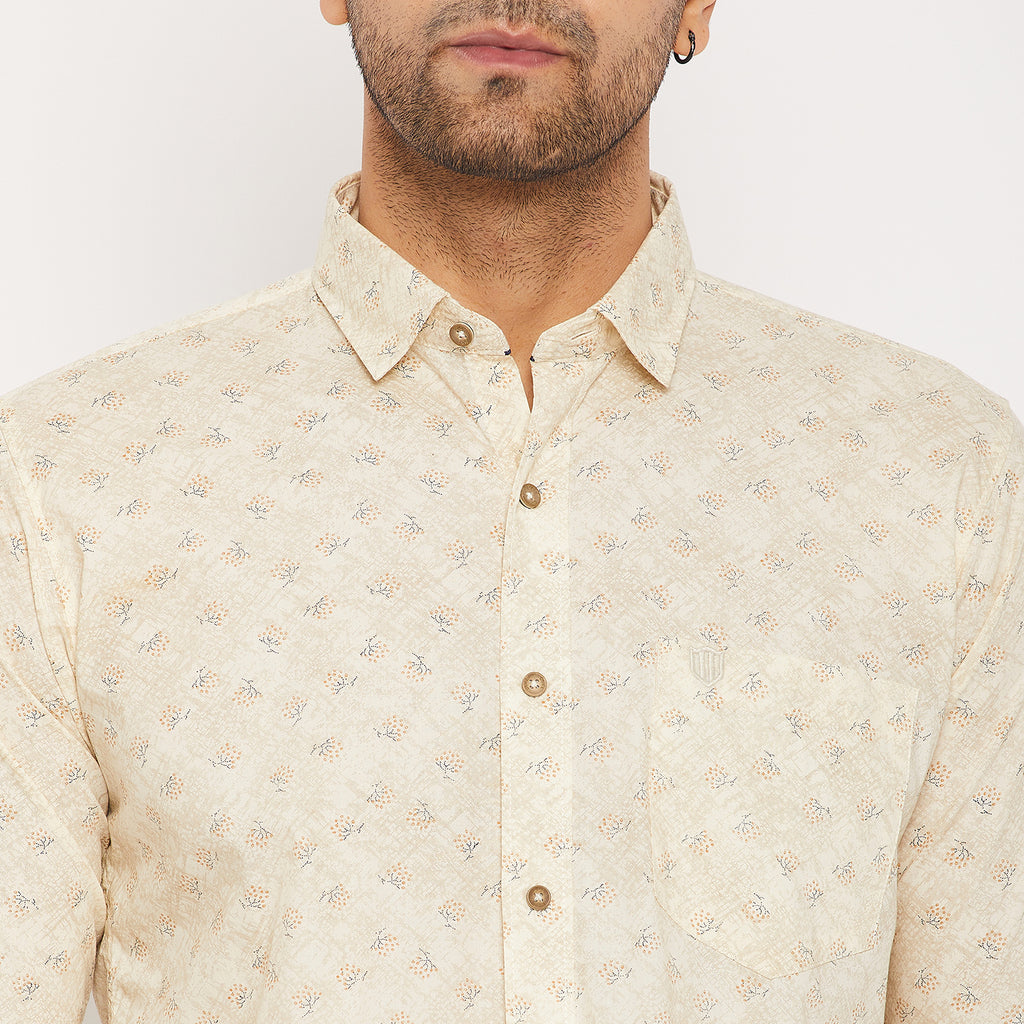 Duke Urban Men Full Sleeve Cotton Shirt (SDO8PRSB)