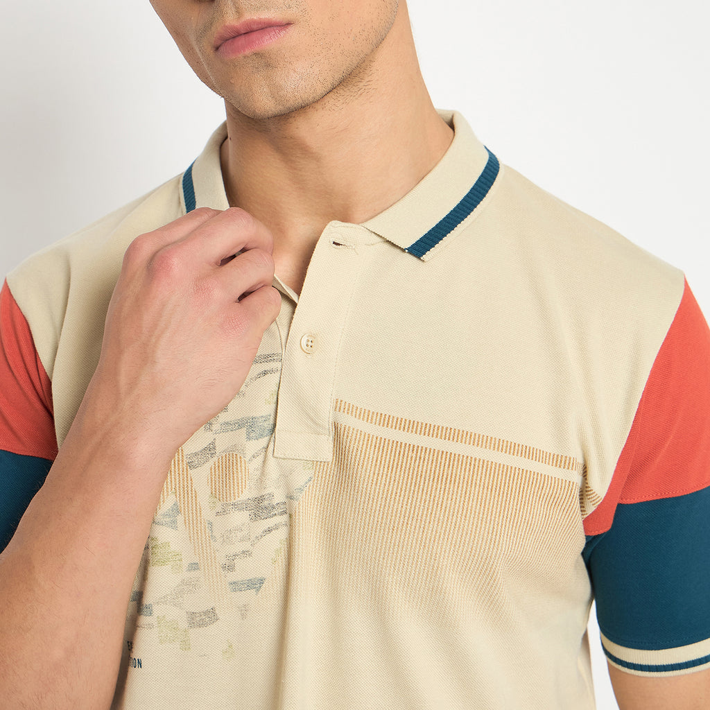 Duke Urban Men Half Sleeve Cotton T-shirt (LF7286)