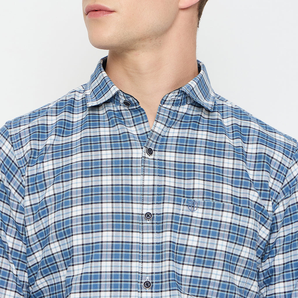 Duke Urban Men Full Sleeve Cotton Shirt (SDO5CKAP)