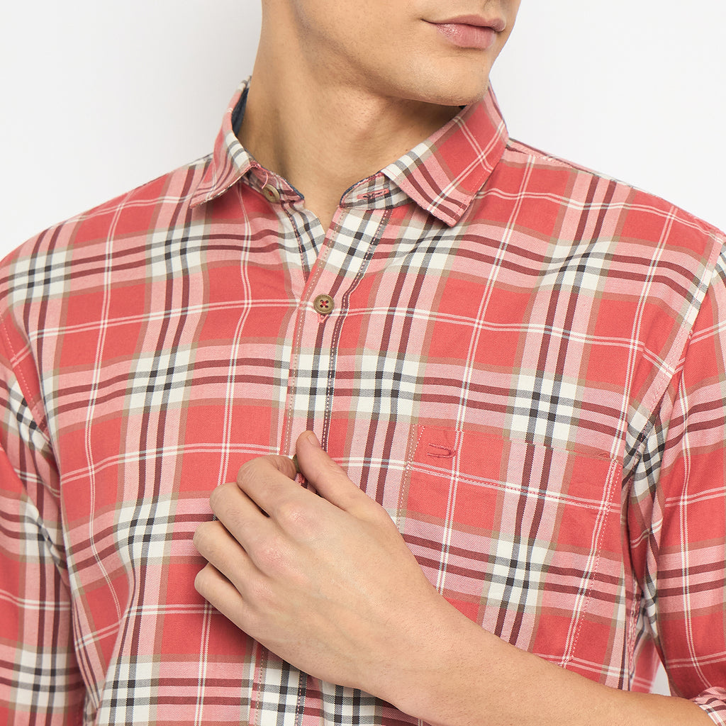 Duke Urban Men Full Sleeve Cotton Shirt (SDO8CKAH)