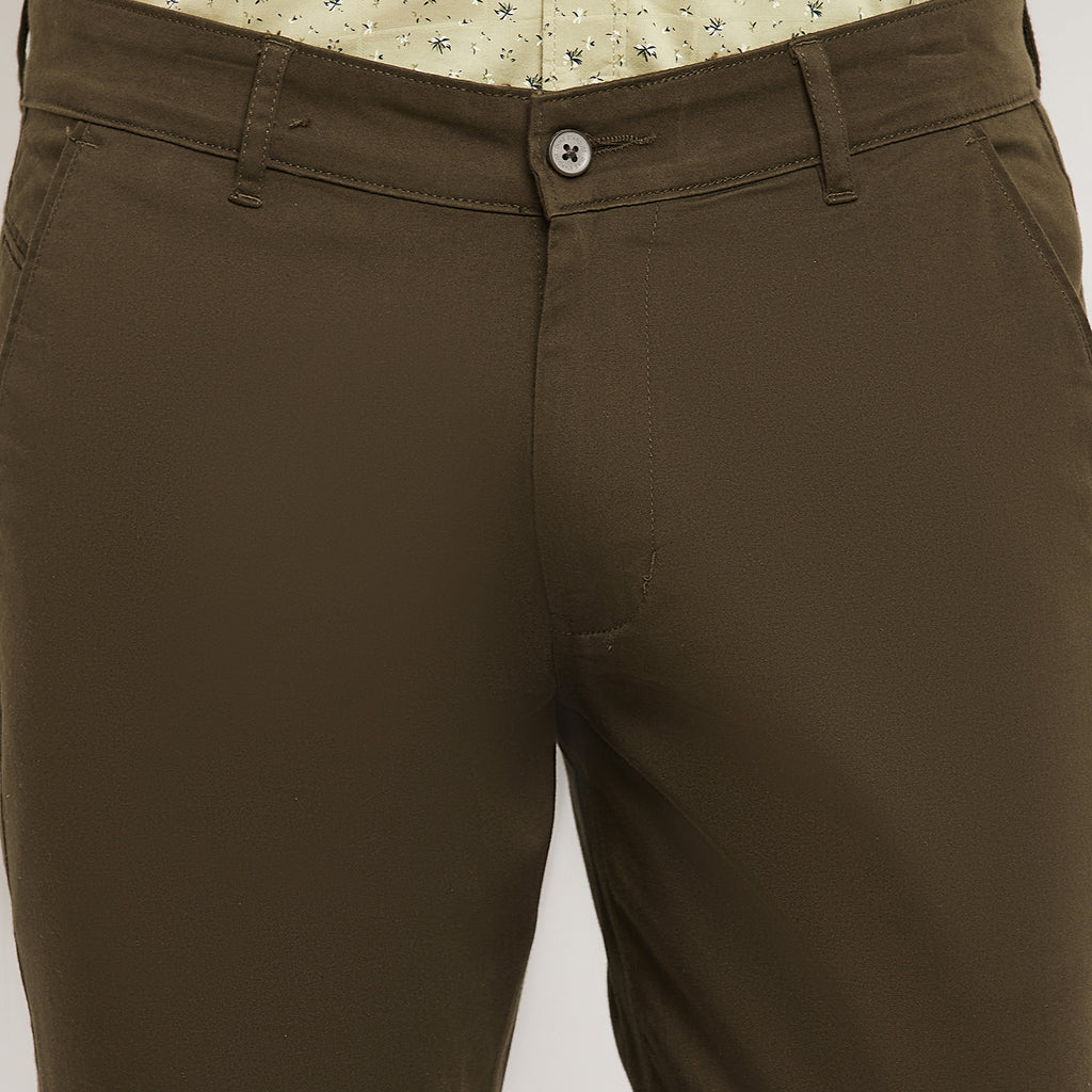 Duke Urban Men Slim Fit Cotton Trousers (SDT4578)