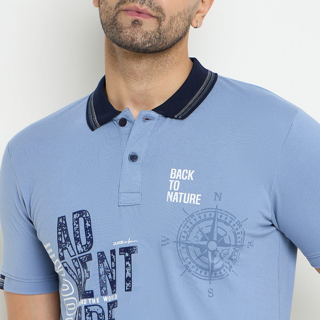 Duke Urban Men Half Sleeve Cotton Tshirt (LF7150)