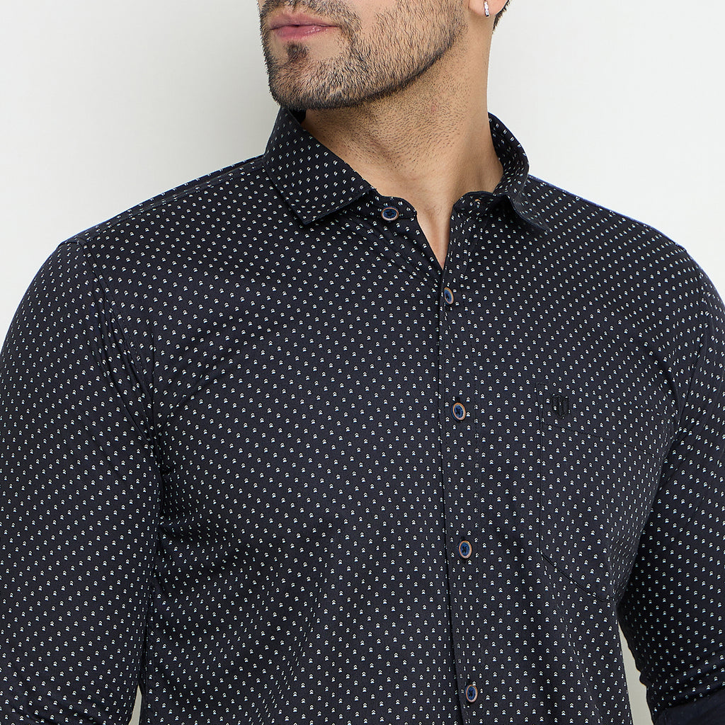 Duke Urban Men Full Sleeve Cotton Shirt (SDO8PRI)