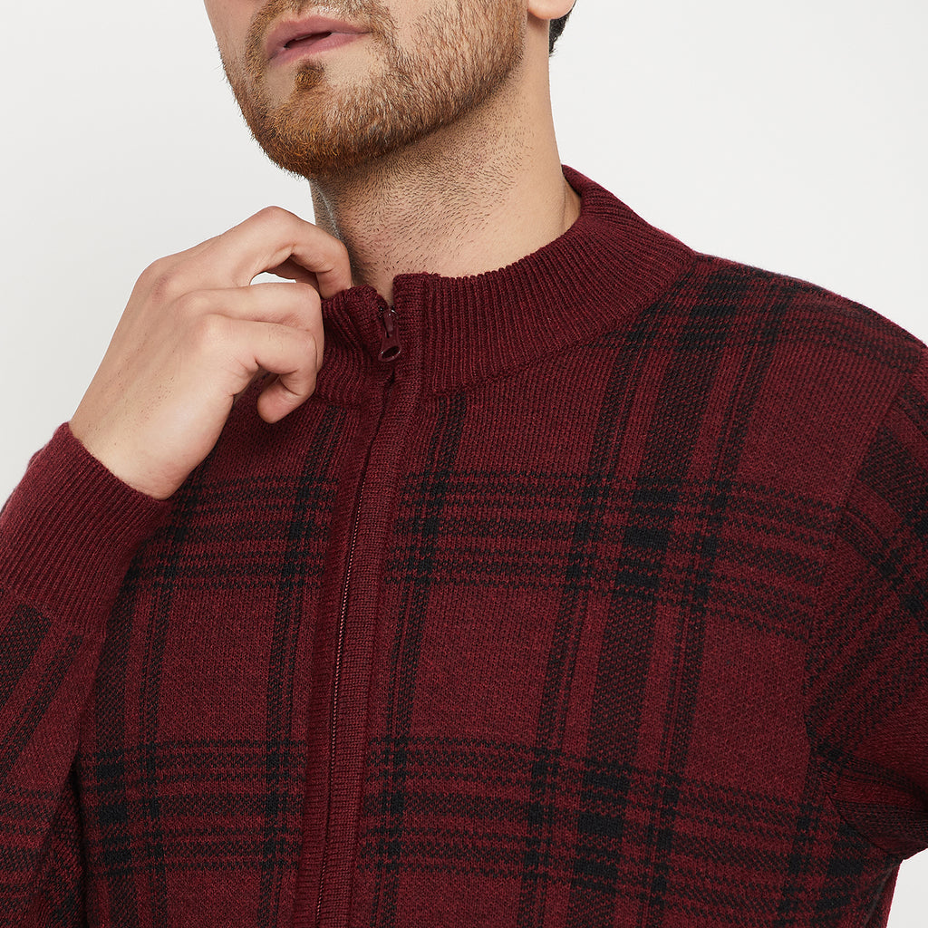 Duke Urban Men Full Sleeve Zipper Cardigan (SDS2154)