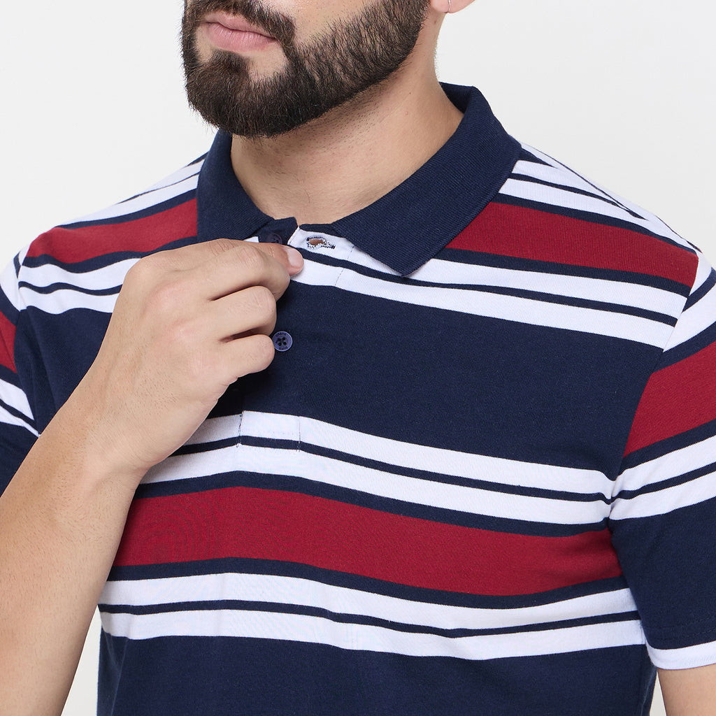 Duke Urban Men Half Sleeve Cotton Tshirt (MLF1145)