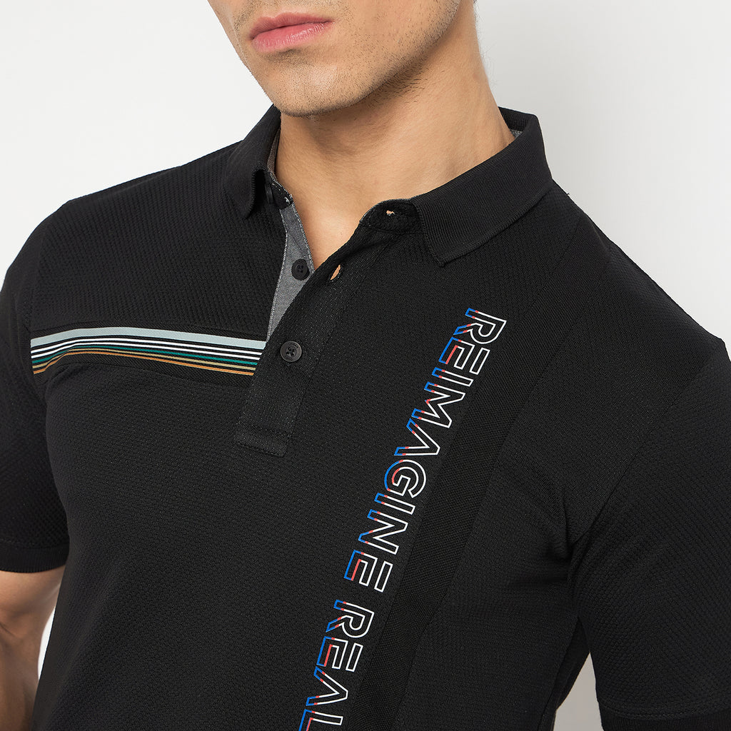 Duke Urban Men Half Sleeve Cotton T-shirt (LF7253)