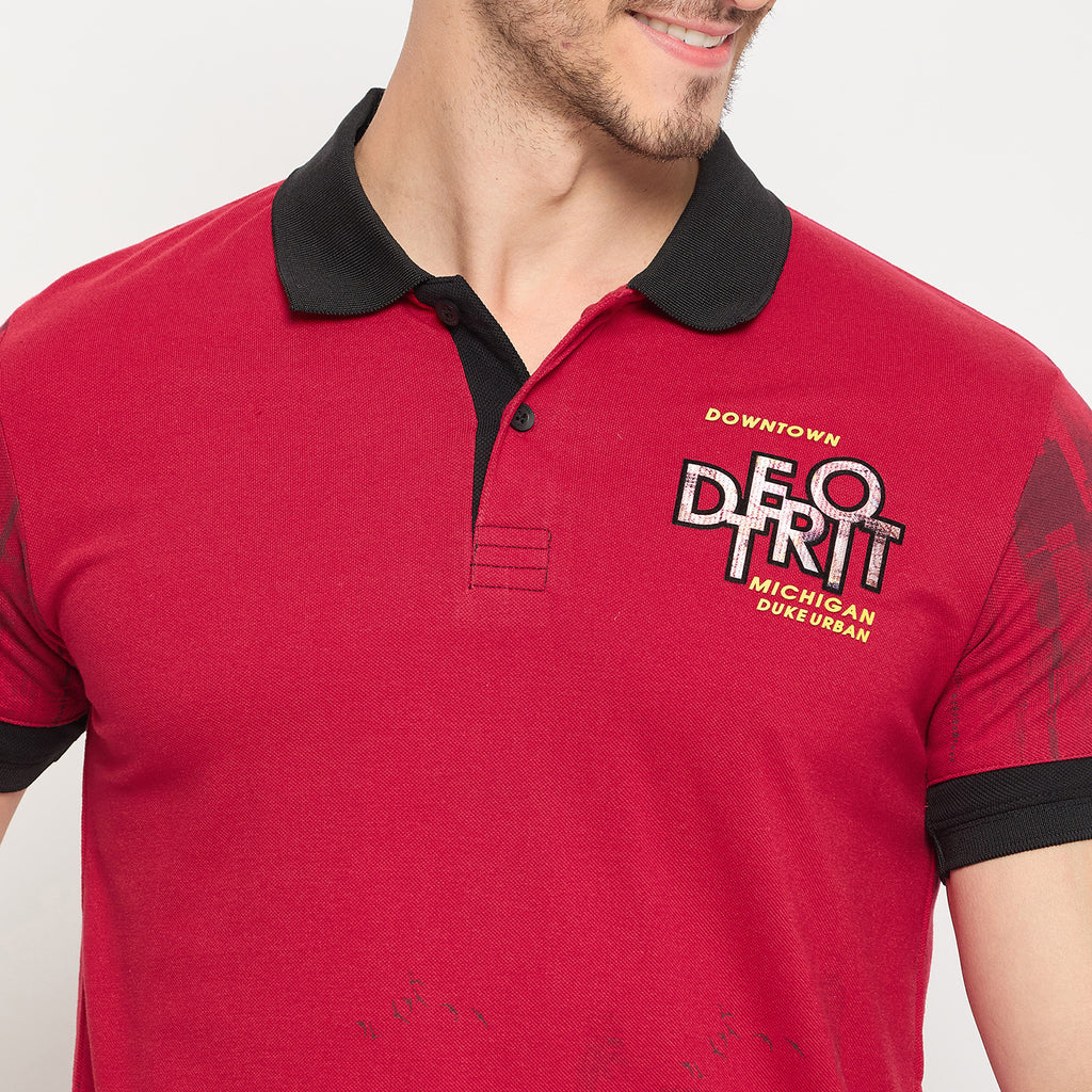 Duke Urban Men Half Sleeve Cotton T-shirt (ONLF264)