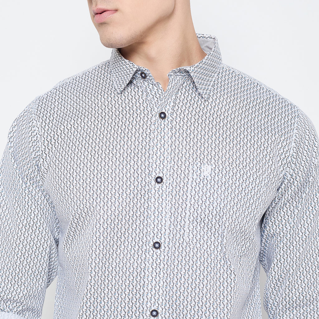 Duke Urban Men Full Sleeve Cotton Shirt (SDO7PRB)