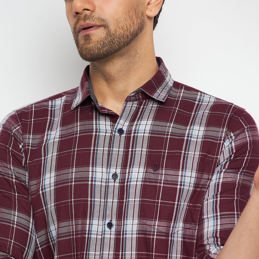 Duke Urban Men Full Sleeve Cotton Shirts (SDO8CKN)