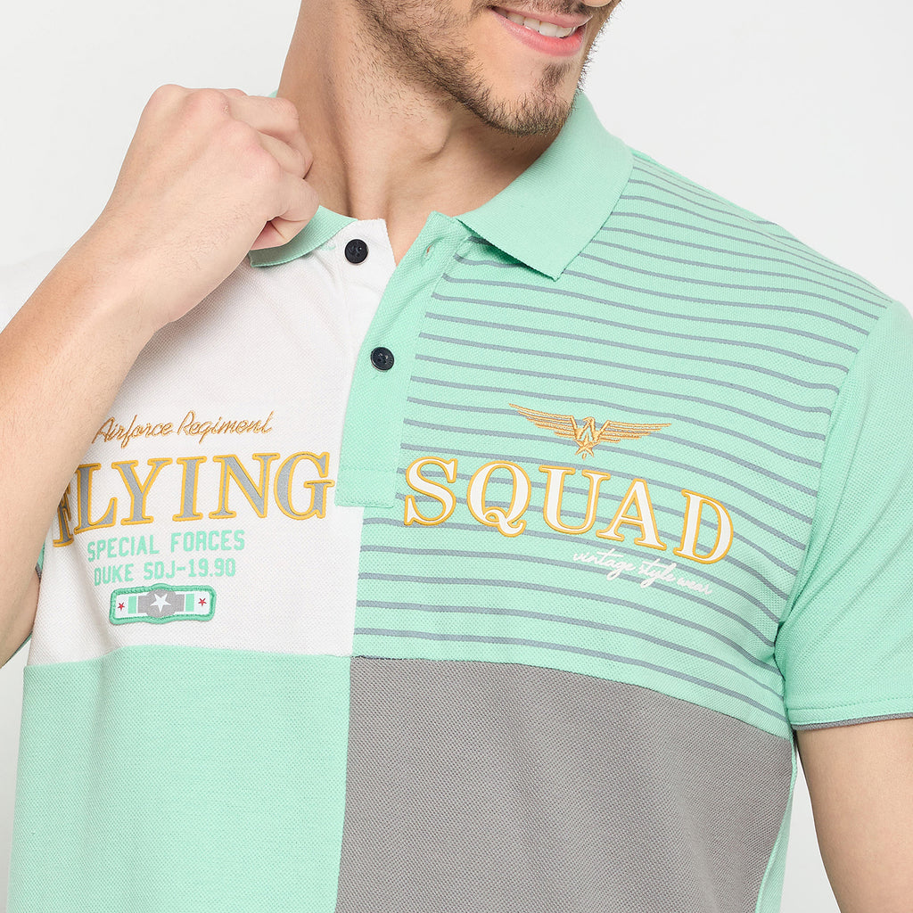 Duke Urban Men Half Sleeve Cotton T-shirt (LF7114)