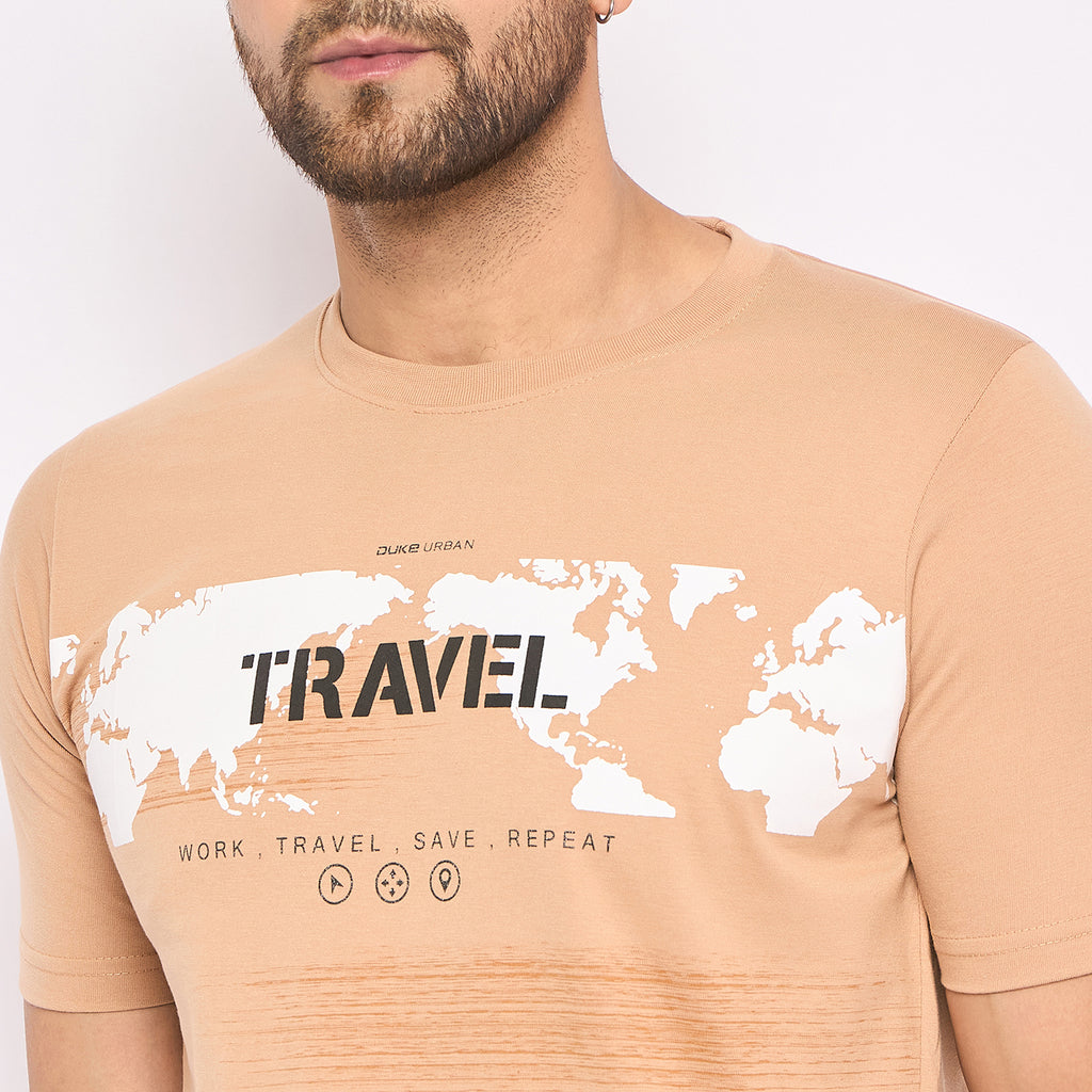 Duke Urban Men Half Sleeve Cotton T-shirt (ONLF291)